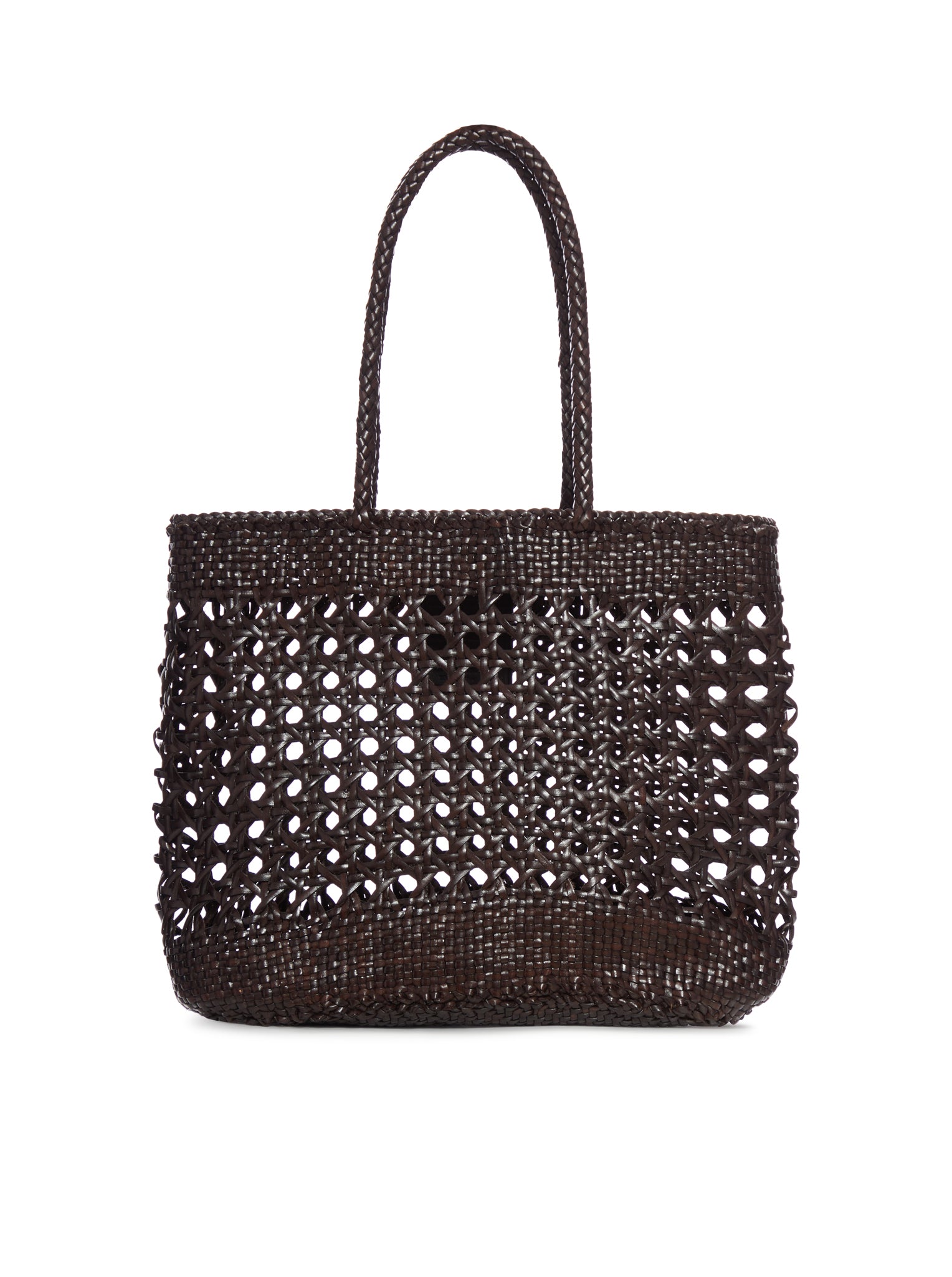 Eclipse Cannage Basket - Woven Rattan Storage Basket for Home Organization | Perfect for Laundry, Toys, Blankets & Decor