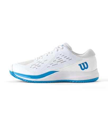 White/Atomic Blue
