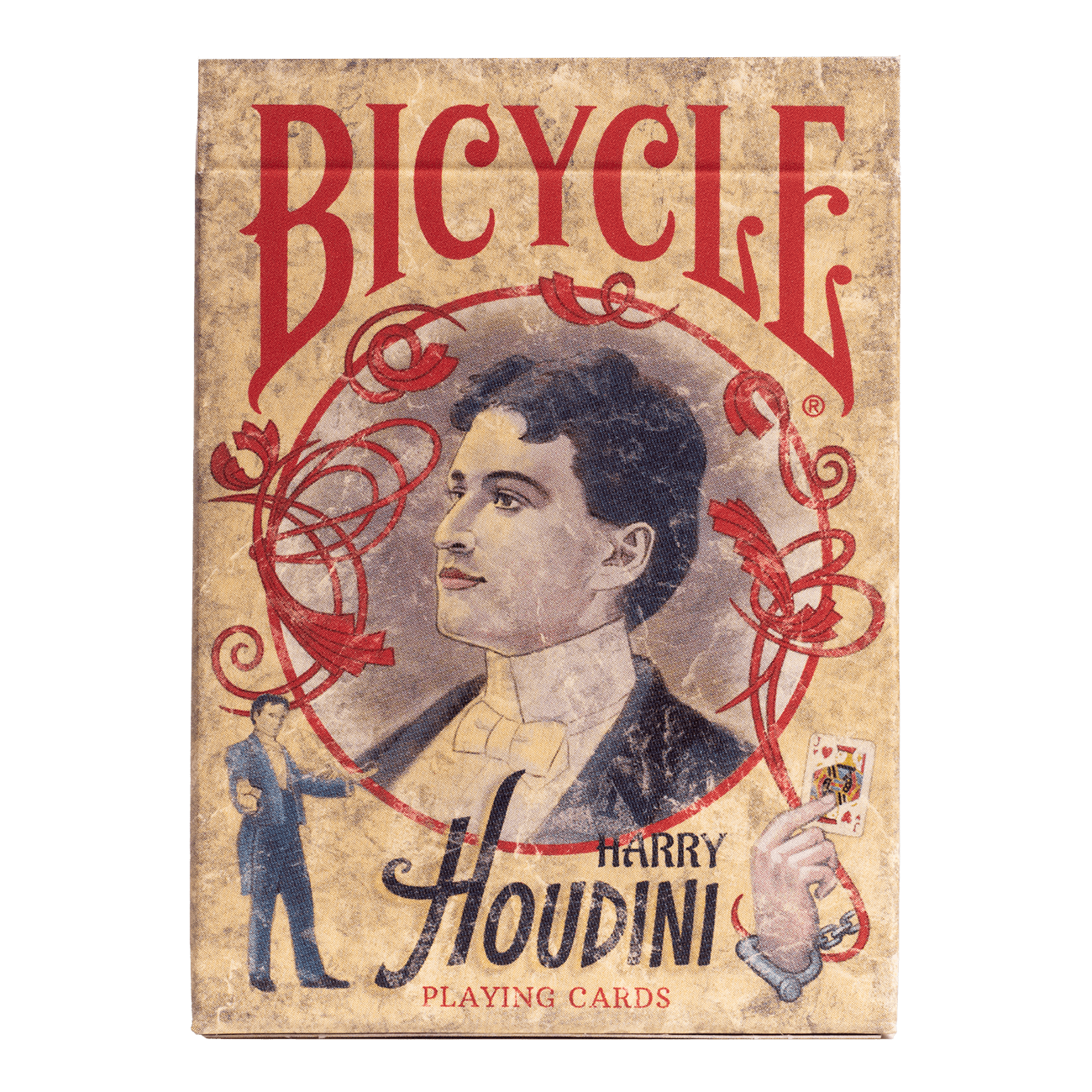 Bicycle Houdini Magic Playing Cards - Premium Quality Deck for Card Tricks, Magic Shows & Poker Games | Perfect for Magicians, Cardists & Game Nights