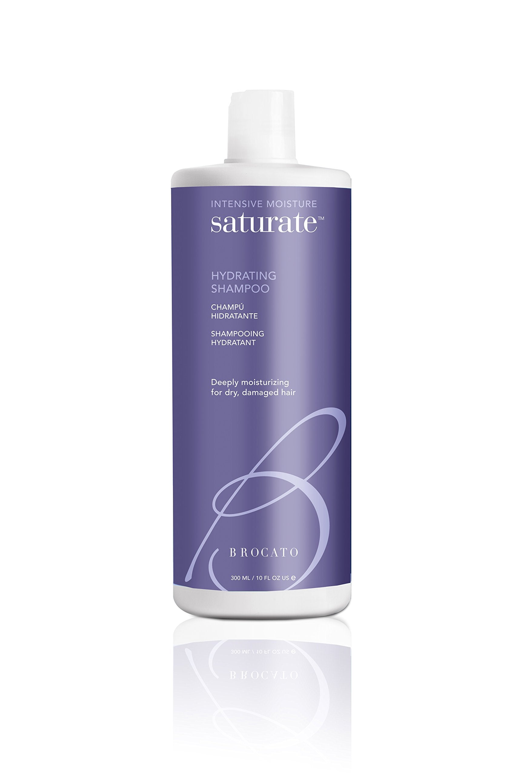 BROCATO SATURATE Moisturizing Shampoo for Dry Hair - 32 oz Large Bottle - Hydrating & Nourishing Formula for Salon-Quality Results at Home - Perfect for Daily Use & Damaged Hair Repair