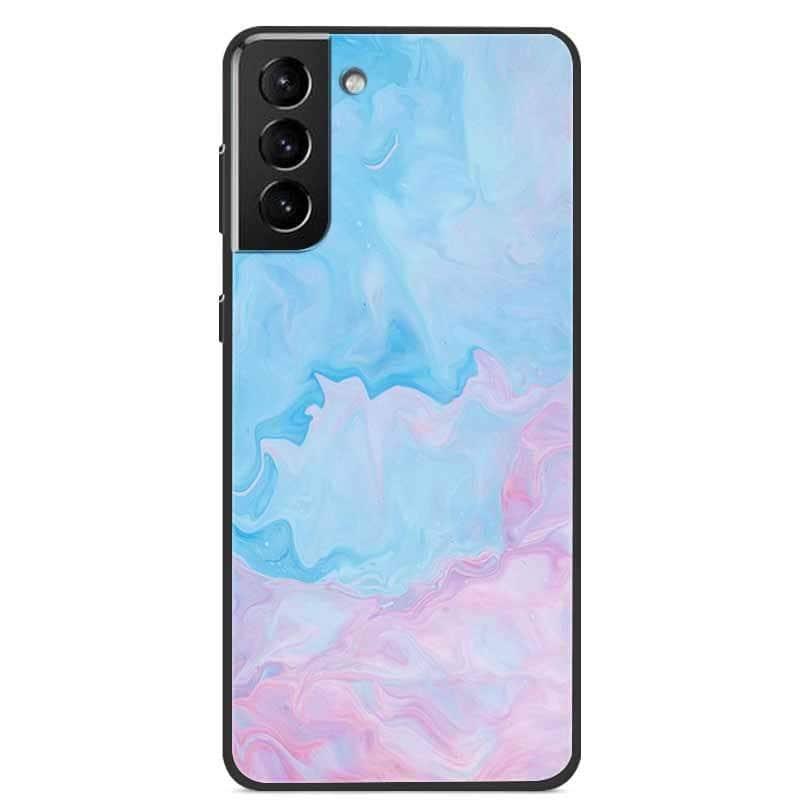 Premium Marble Soft Silicone Phone Case for Samsung Galaxy S22 - Slim Protective Cover with Anti-Slip Grip for Everyday Use & Travel