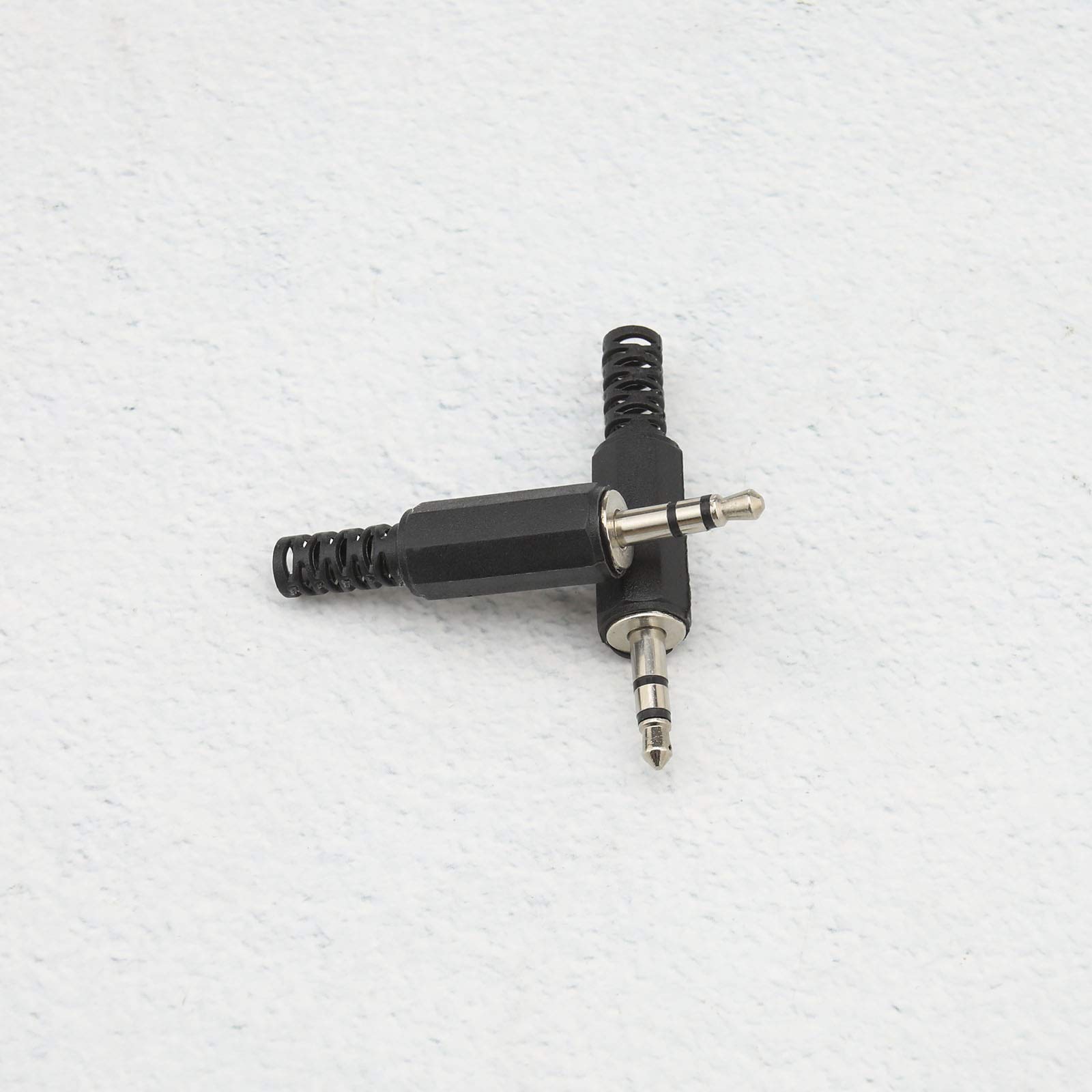 10x 3.5mm TRS Stereo Male Plug Jack Connectors - 1/8
