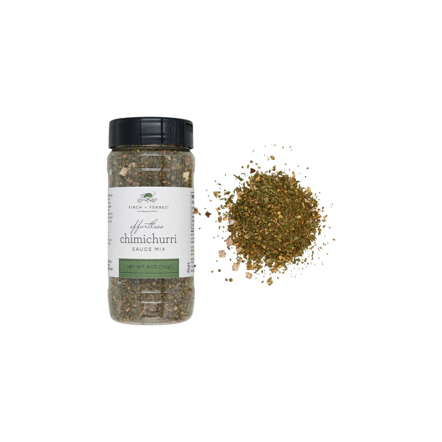 Authentic Chimichurri Sauce Mix - Easy to Make, Gluten-Free & Vegan - Perfect for Grilling, Steak, Chicken & BBQ Parties
