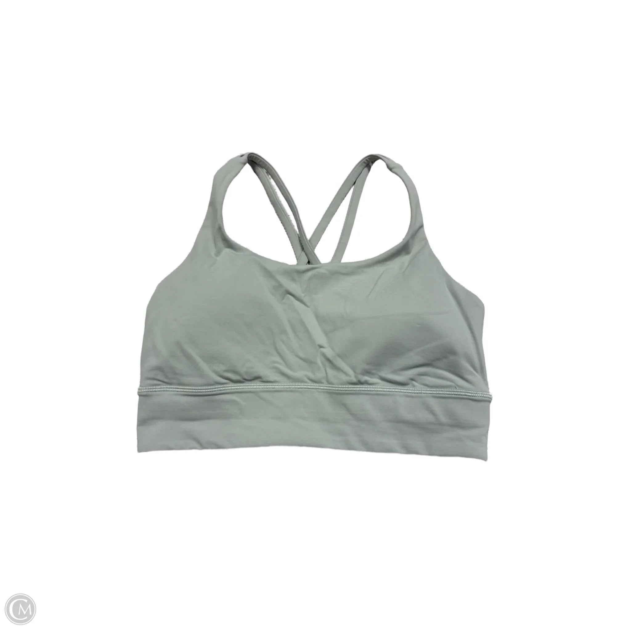 Lululemon Grey Athletic Sports Bra for Women - Size 8 - High Impact Workout, Running, Yoga & Gym Support