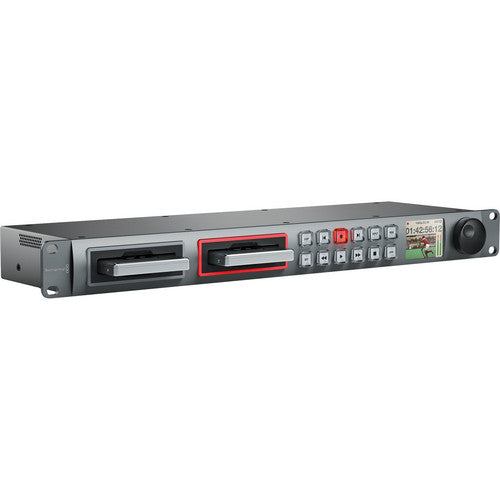 Blackmagic Design HyperDeck Studio 2 - Professional 4K Video Recorder & Player for Broadcast & Live Streaming | Perfect for Film Production, Studio Recording & Content Creation