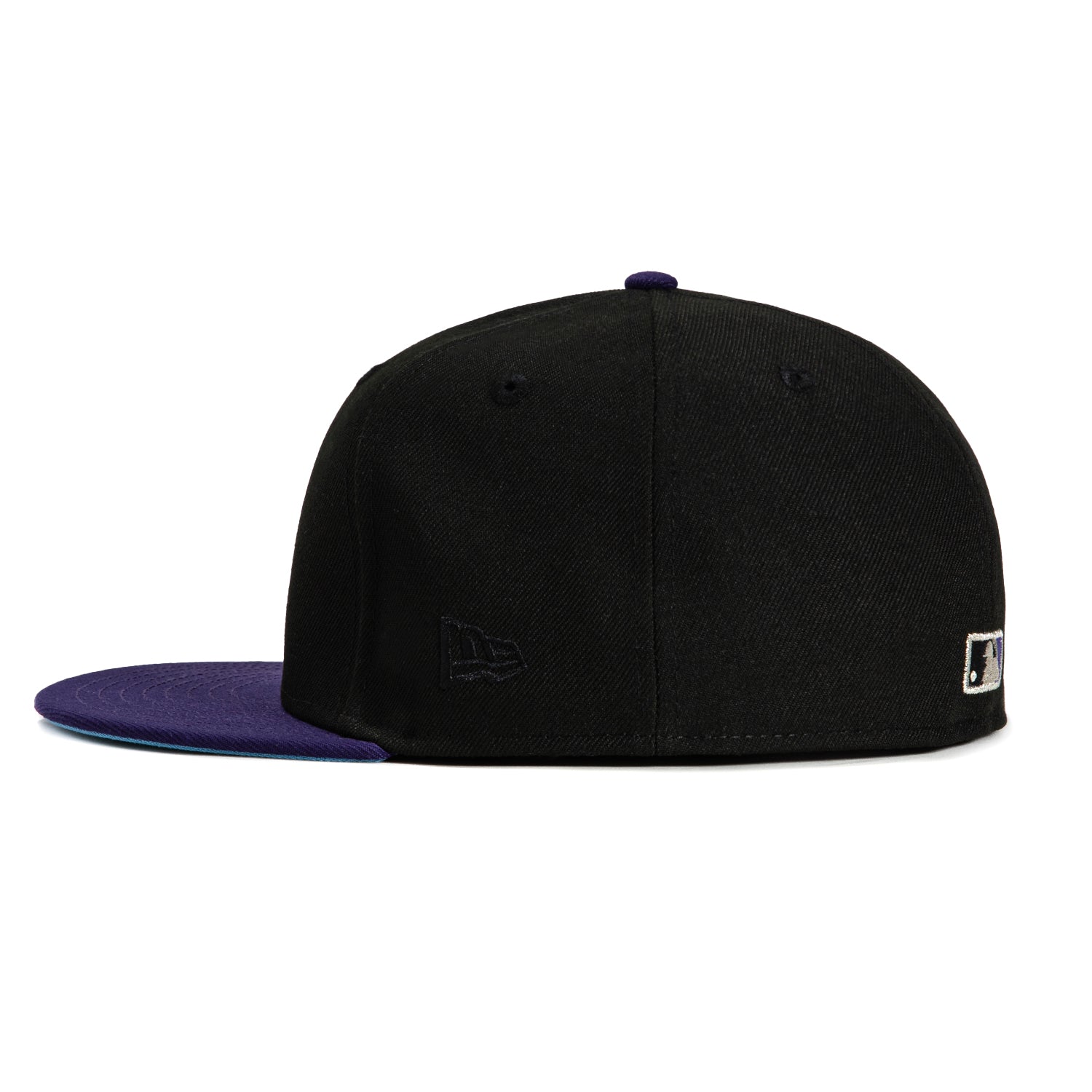New Era 59Fifty Colorado Rockies 17 Todd Helton HOF Patch Snapback Hat - Black & Purple Baseball Cap for Men - Perfect for Games, Collecting & Fan Apparel