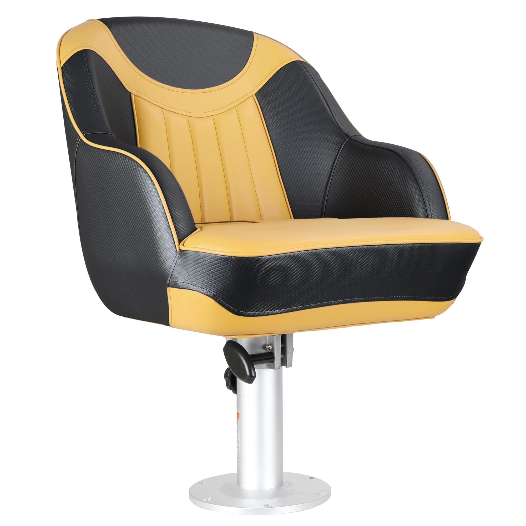Premium NORTHCAPTAIN Pontoon Boat Captain Bucket Seat with Waterproof Cover - Comfortable Marine-Grade Seating for Fishing, Cruising & Water Sports