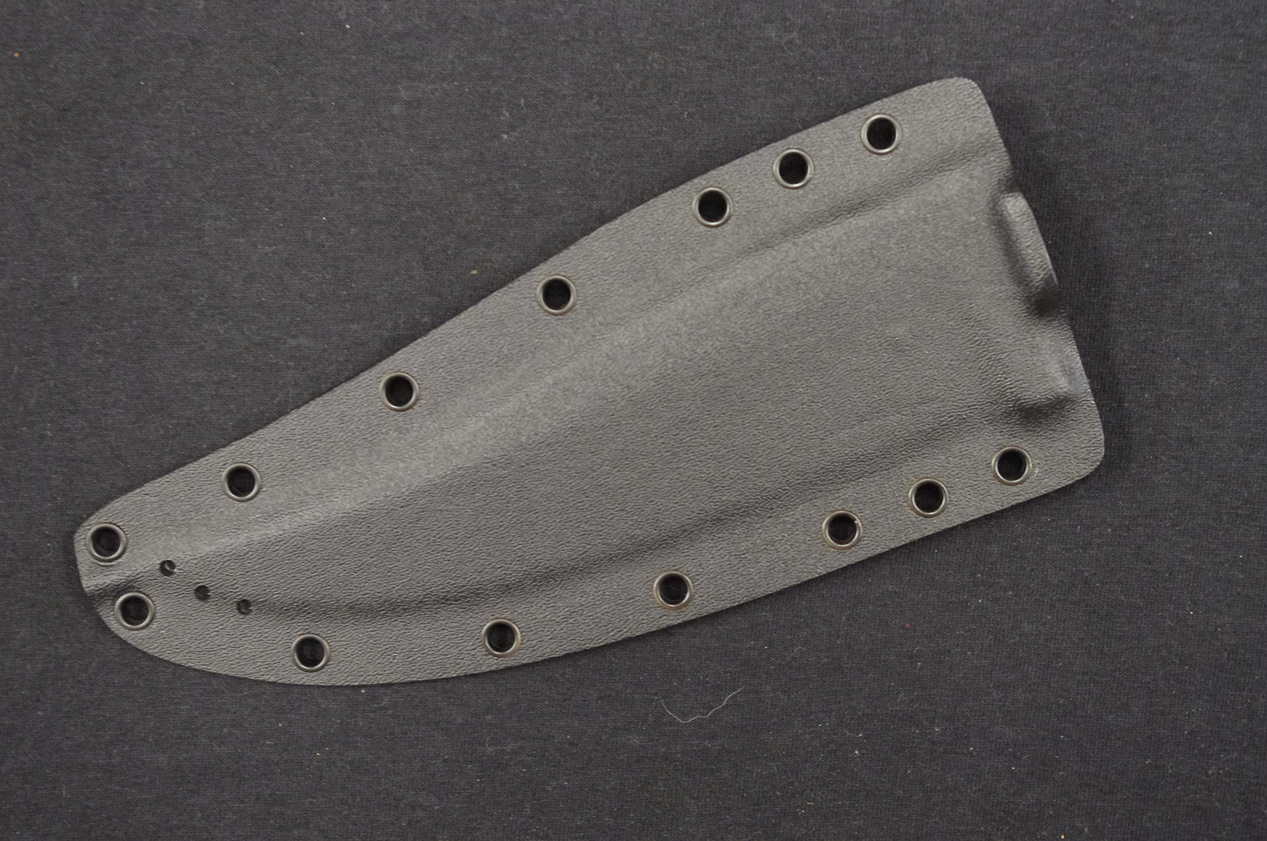 TOPS Knives Prather War Bowie Fixed Blade Knife with Black Kydex Sheath - Hunting, Camping, Survival & Outdoor Activities