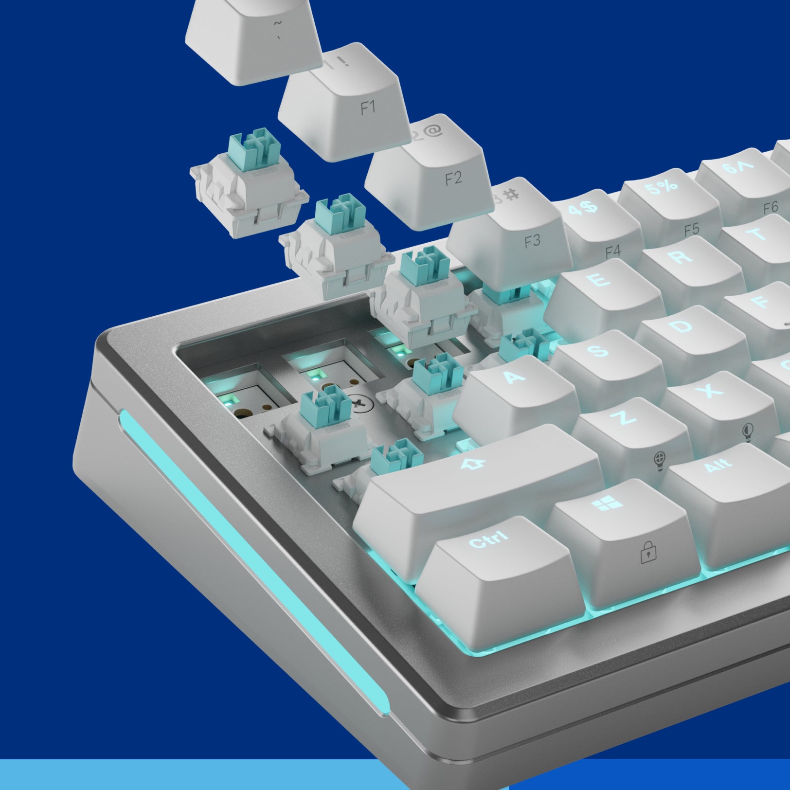 Lynx HE Switches - High-Efficiency Mechanical Keyboard Switches for Gaming & Typing | Perfect for Esports, Office Work & Mechanical Keyboard Enthusiasts