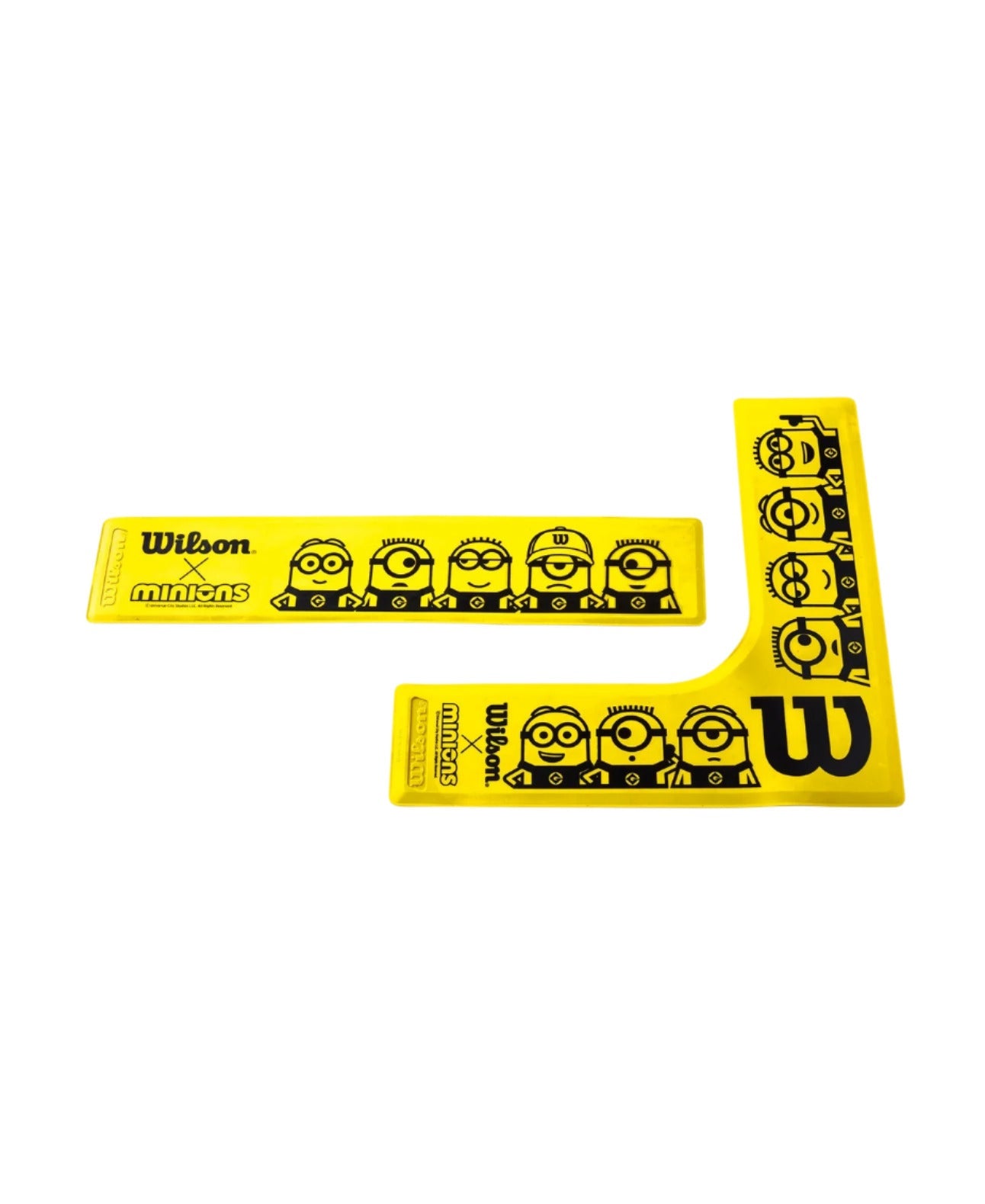 Wilson Minions Court Lines - High Visibility Tennis Court Marking Tape for Outdoor & Indoor Sports - Perfect for Tennis, Pickleball, and Badminton Courts