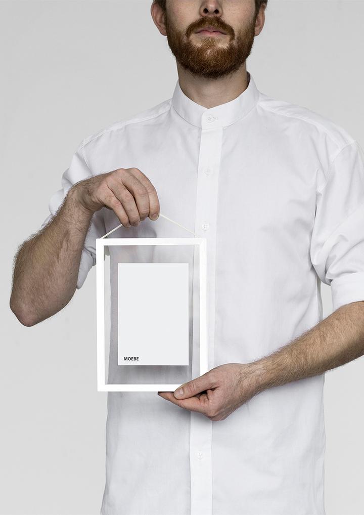 MOEBE White Powder Coated Picture Frame - 4 Sizes (8x10, 11x14, 16x20, 24x36) for Wall Art, Photo Display & Home Decor