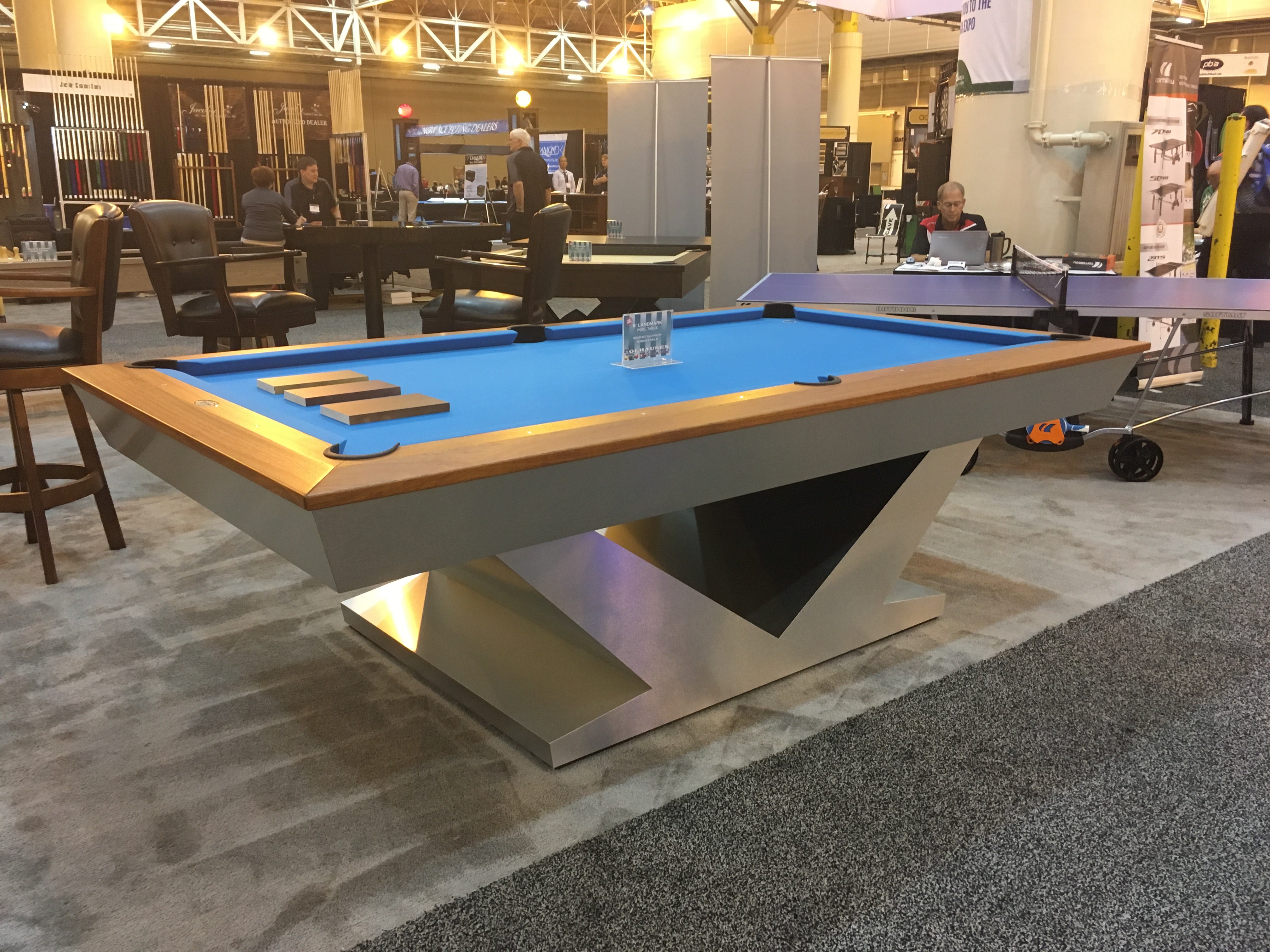 Olhausen Landmark 8-Foot Pool Table - Professional Billiards Table for Home Game Room, Bar & Entertainment - Perfect for Family Fun & Competitive Play