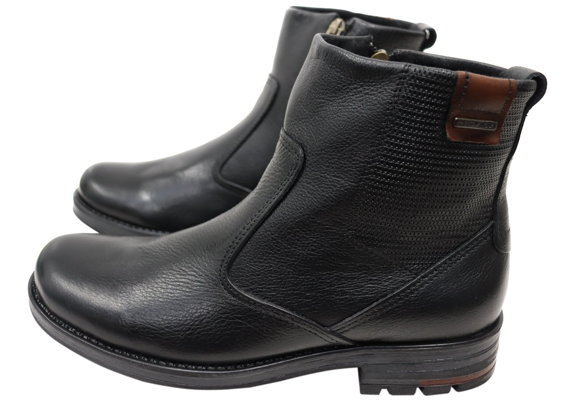 Premium Men's Leather Boots - Comfortable & Durable Brazilian Made Footwear for Outdoor, Work & Casual Wear
