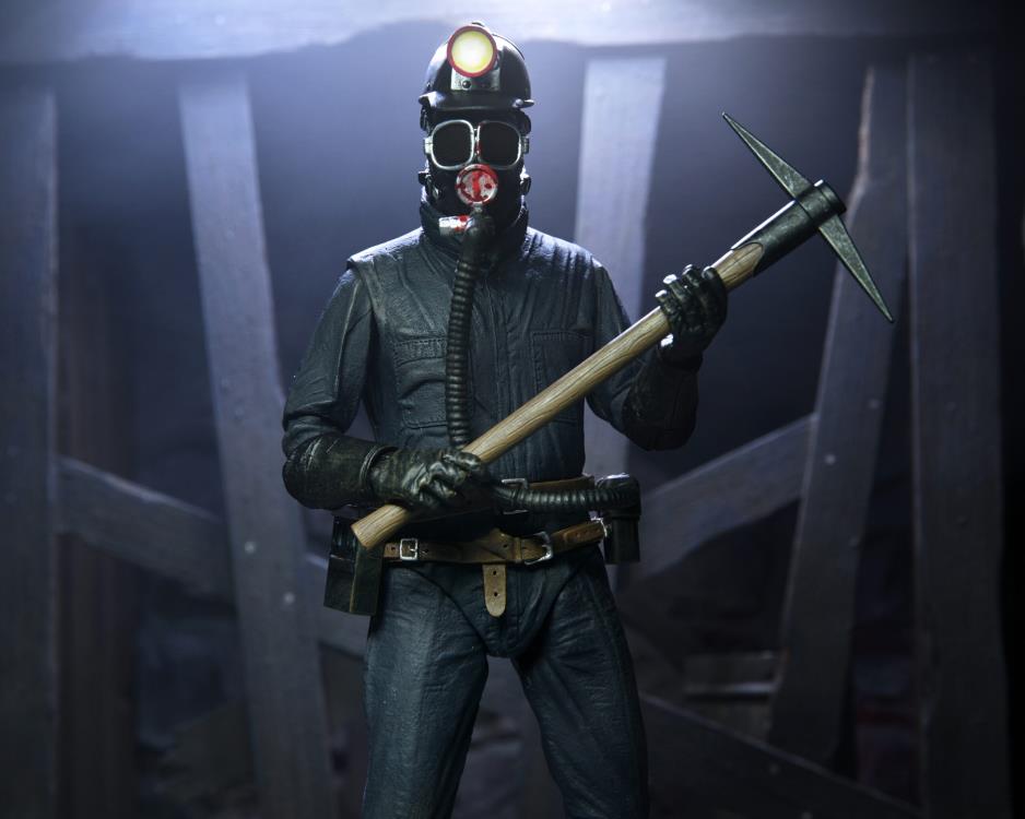 My Bloody Valentine Ultimate Miner Action Figure - Collectible Horror Toy for Fans, Perfect for Display & Halloween Decor