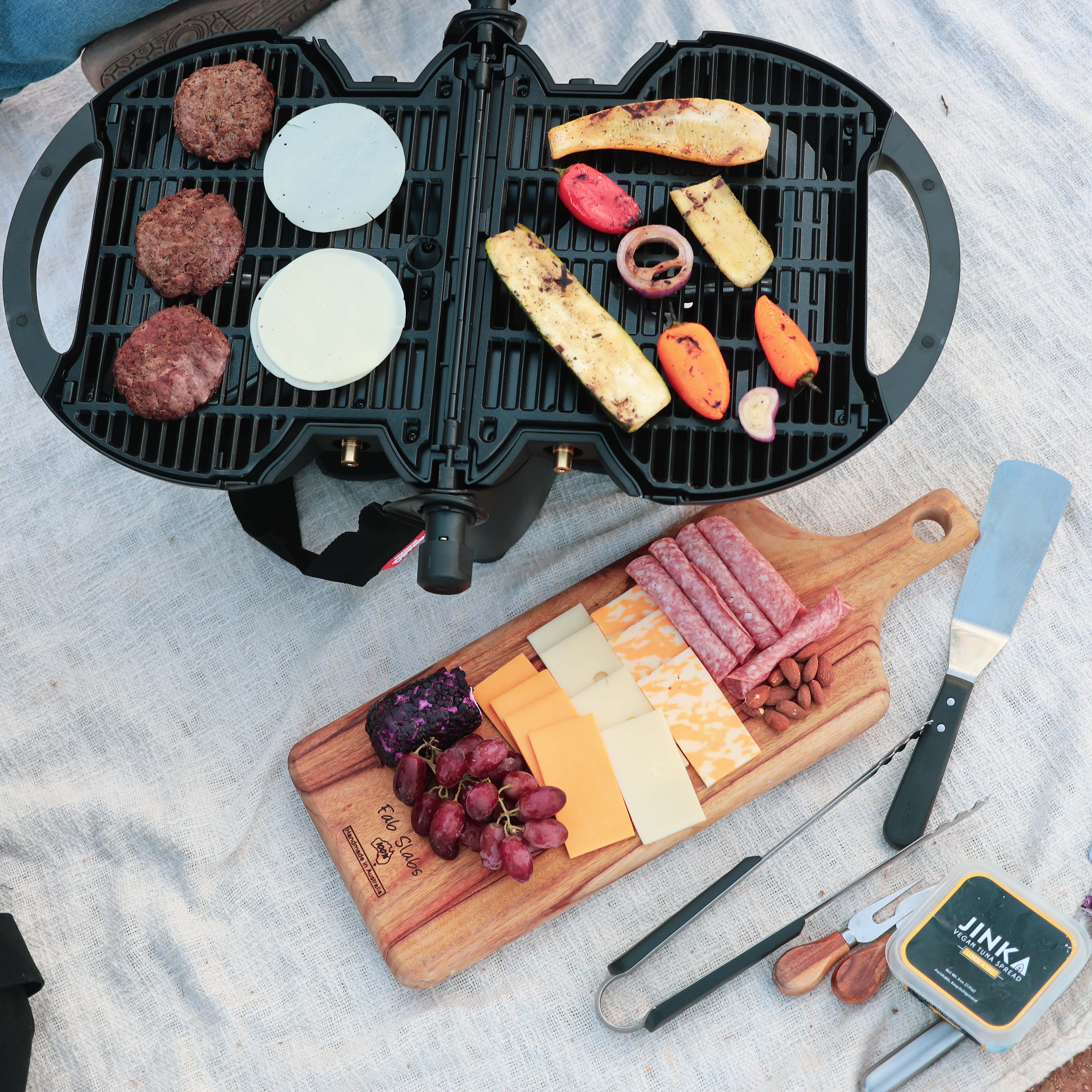 Milex Insta Camping Grill - Portable Charcoal BBQ Grill for Outdoor Cooking, Picnics, and Backyard Camping | Compact & Lightweight Design for Easy Travel & Adventure