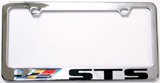 STS V-Series License Plate Frame - Durable Aluminum Car License Plate Holder with Rust-Proof Finish - Perfect for Cars, Trucks & SUVs - Show Your Style on the Road
