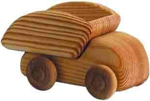 Debresk Tipping Truck Toy - Small Dump Truck for Kids Construction Play, Sandbox Toys & Pretend Play Scenes