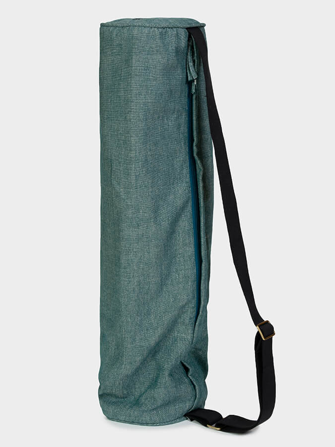 Organic Cotton Two-Toned Yoga Mat Bag for Women & Men - Eco-Friendly Yoga Studio Accessory - Perfect for Gym, Travel & Home Practice