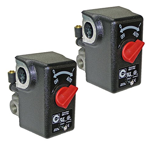 Craftsman 919184192 Air Compressor Pressure Switch (2 Pack) - Replacement Part #A17374-2pk | Compatible with Air Tools, Inflators & Pneumatic Systems | DIY, Garage & Workshop Use
