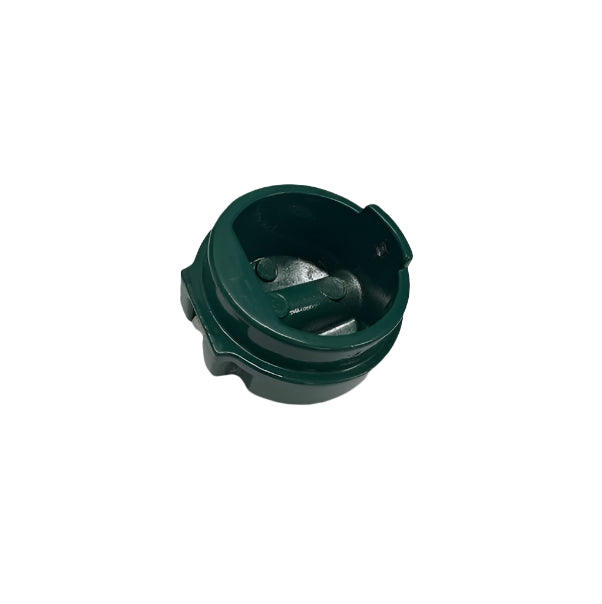 Tennis Net Post End Cap with Wheel - Green Replacement Part for Tennis Court Equipment | Perfect for Tennis Court Maintenance & Net Installation