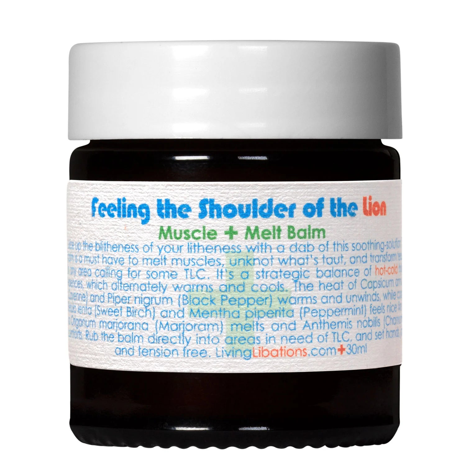Lion Muscle Melt Balm - Deep Relief for Shoulder Pain & Muscle Soreness - Perfect for Post-Workout Recovery & Chronic Pain Relief