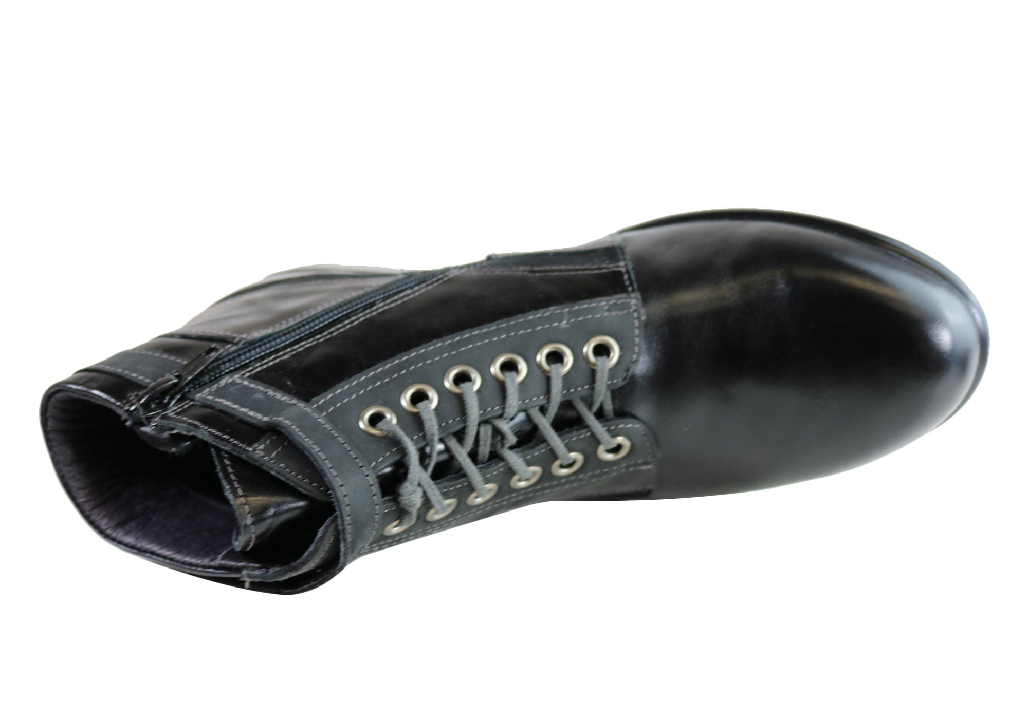 Naot Kona Women's Leather Comfortable Supportive Lace-Up Ankle Boots - Perfect for Walking, Travel & Everyday Wear