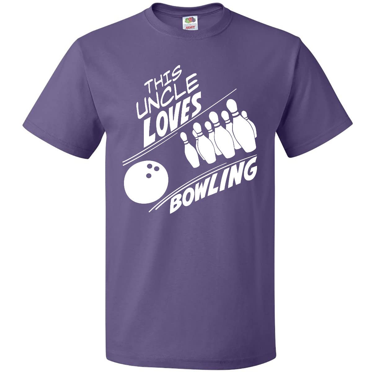 Inktastic Funny Bowling Uncle T-Shirt - Vintage Style Graphic Tee for Men - Perfect Gift for Bowling Enthusiasts & Sports Lovers | Great for Bowling Parties, Casual Wear & Family Gatherings