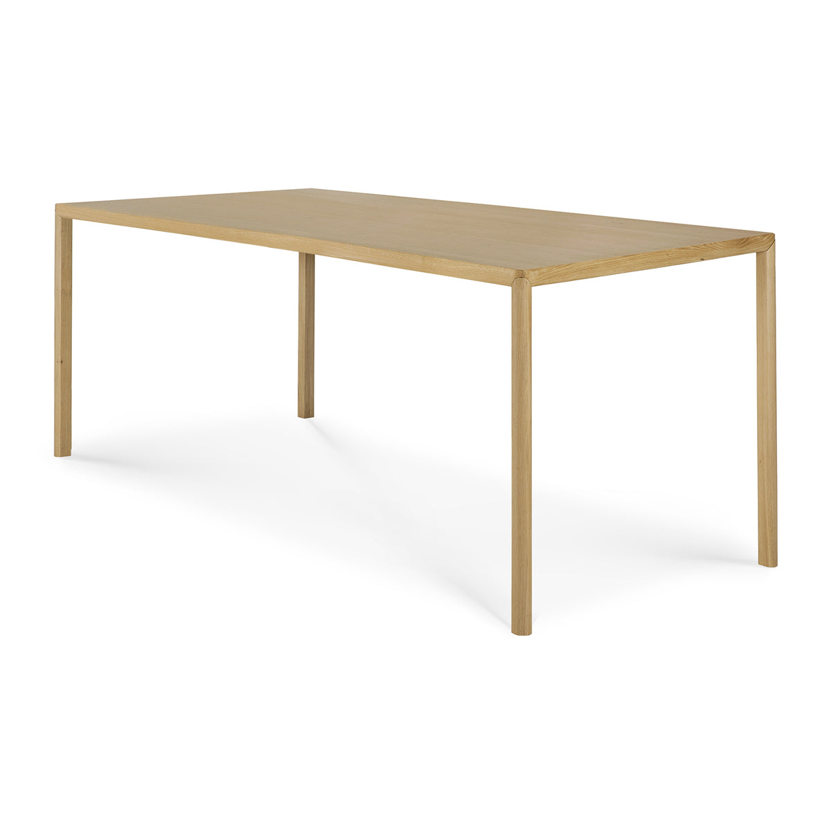 Modern Glass Air Dining Table - Elegant & Lightweight for Small Spaces - Perfect for Apartments, Kitchens, and Outdoor Patios