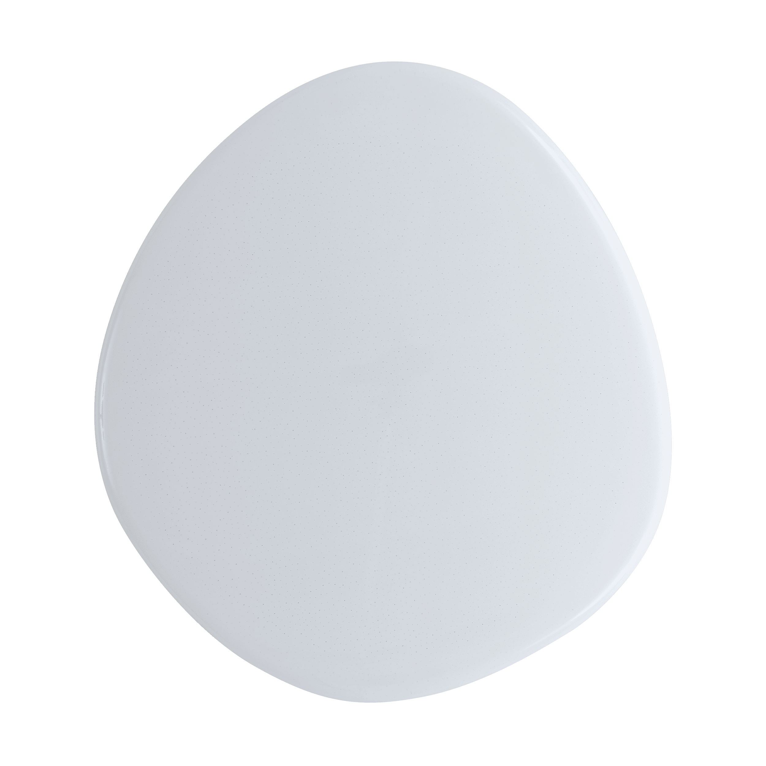 Eglo Connect Sileras Z Smart LED Pebble Shaped Ceiling Flush Mount Light 60cm - Modern Smart Home Lighting for Living Room, Bedroom & Kitchen