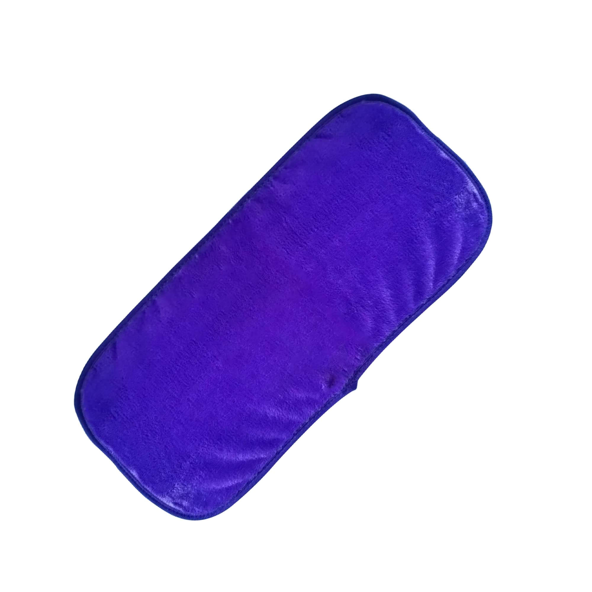 Reusable Makeup Eraser - Waterproof Makeup Remover Cloth for Eyeliner, Lipstick, Foundation & More | Chemical-Free, Works with Just Water | Perfect for Travel, Gym & Daily Skincare Routine (Purple)