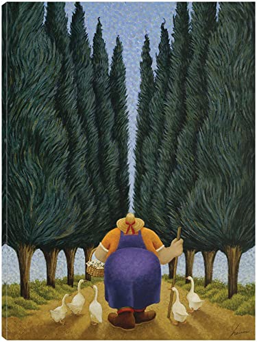 Cypress and Geese