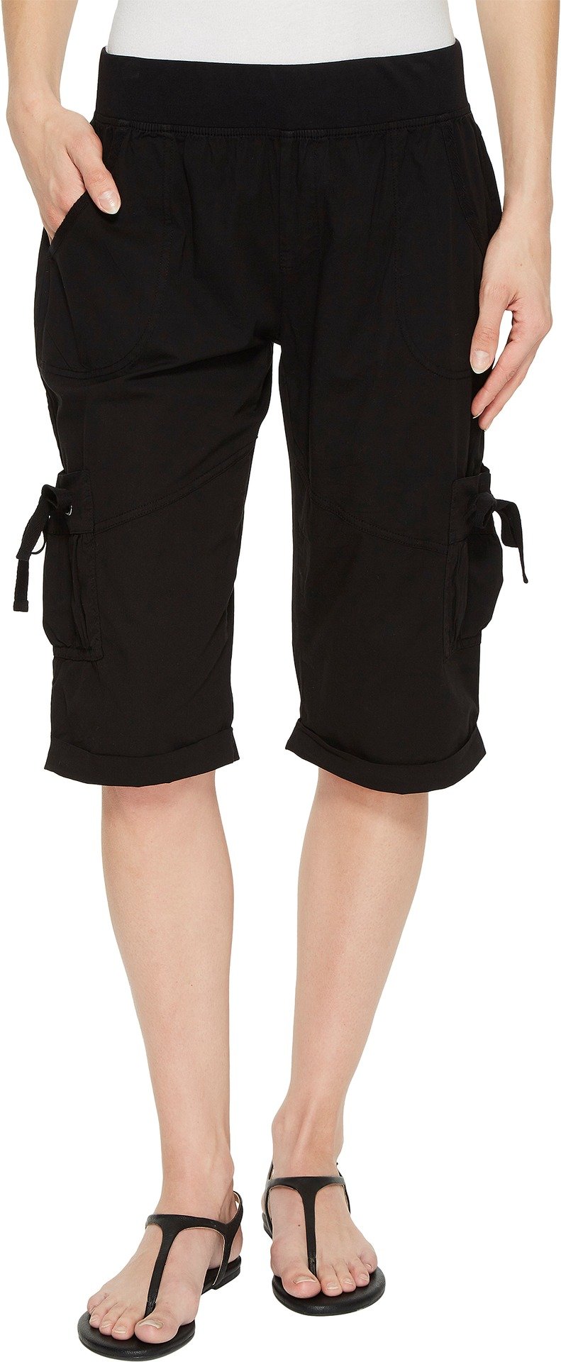 XCVI Rylee Women's High Waisted Stretch Shorts - Black Size XL (16) - Perfect for Yoga, Running & Casual Wear