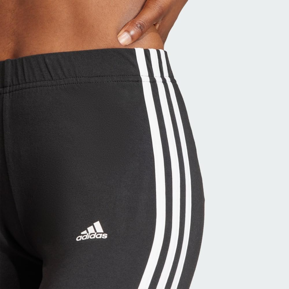 Adidas Women's Essentials 3-Stripes Bike Shorts - Breathable Workout Shorts for Running, Yoga & Gym - Comfortable Athletic Wear for Active Lifestyles