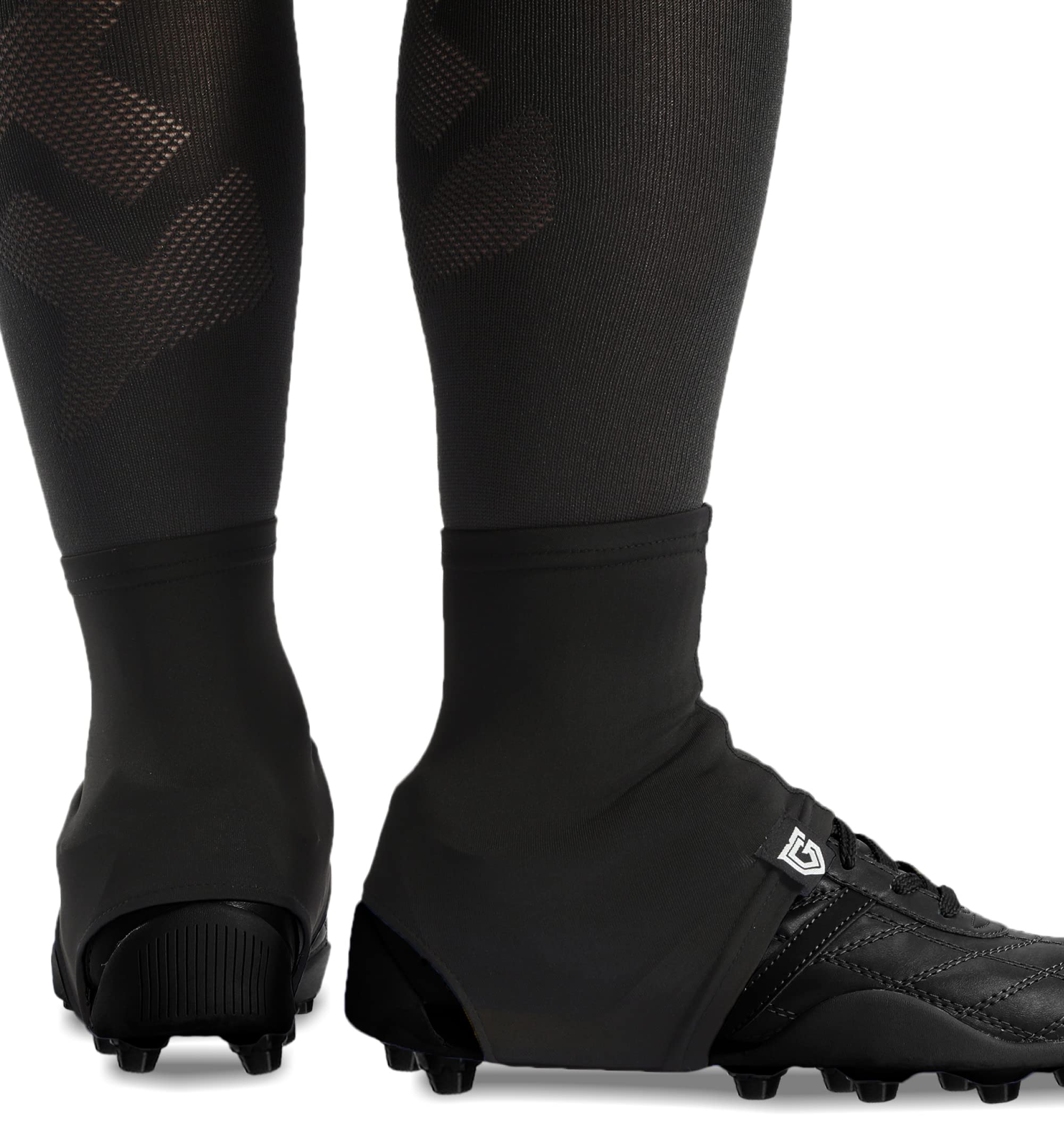 Football Cleat Covers - Soccer Baseball Softball Cleat Spats | Non-Slip Protective Shoe Covers for Sports Training & Field Play