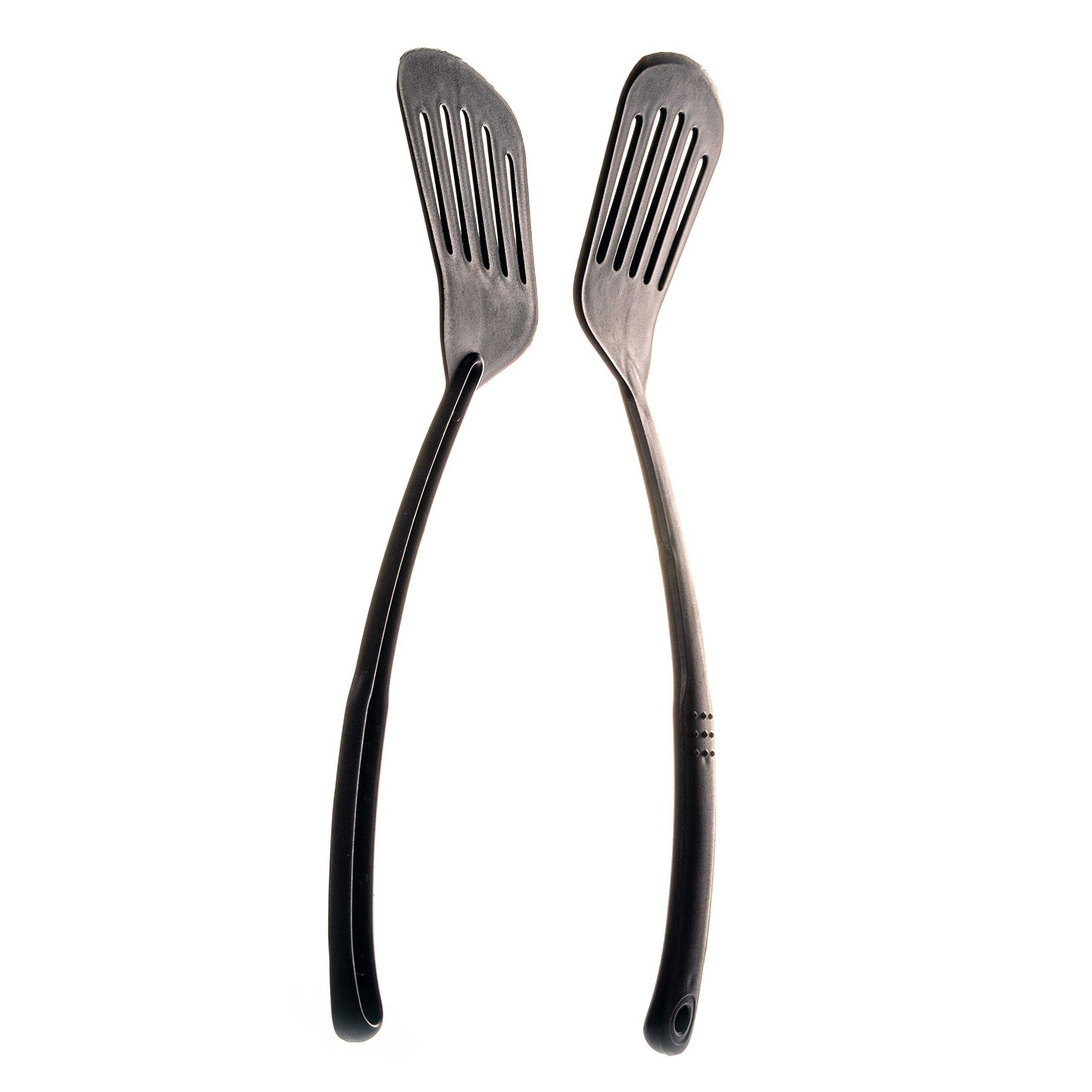 Premium Non-Stick Silicone Spatula Set of 2 - Flexible Omelette Turner, Egg Flipper & Cooking Utensil for Perfect Pancakes, Scrambled Eggs & Baking - Heat Resistant Kitchen Tool for Frying Pan & Mixing Bowls