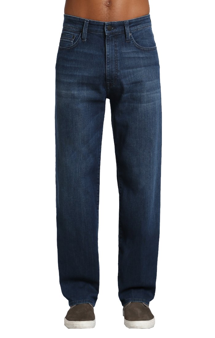 Mavi Men's Max Wide Leg Jeans - Relaxed Fit Stretch Denim Pants for Casual Wear & Everyday Comfort | Perfect for Street Style & Weekend Outfits