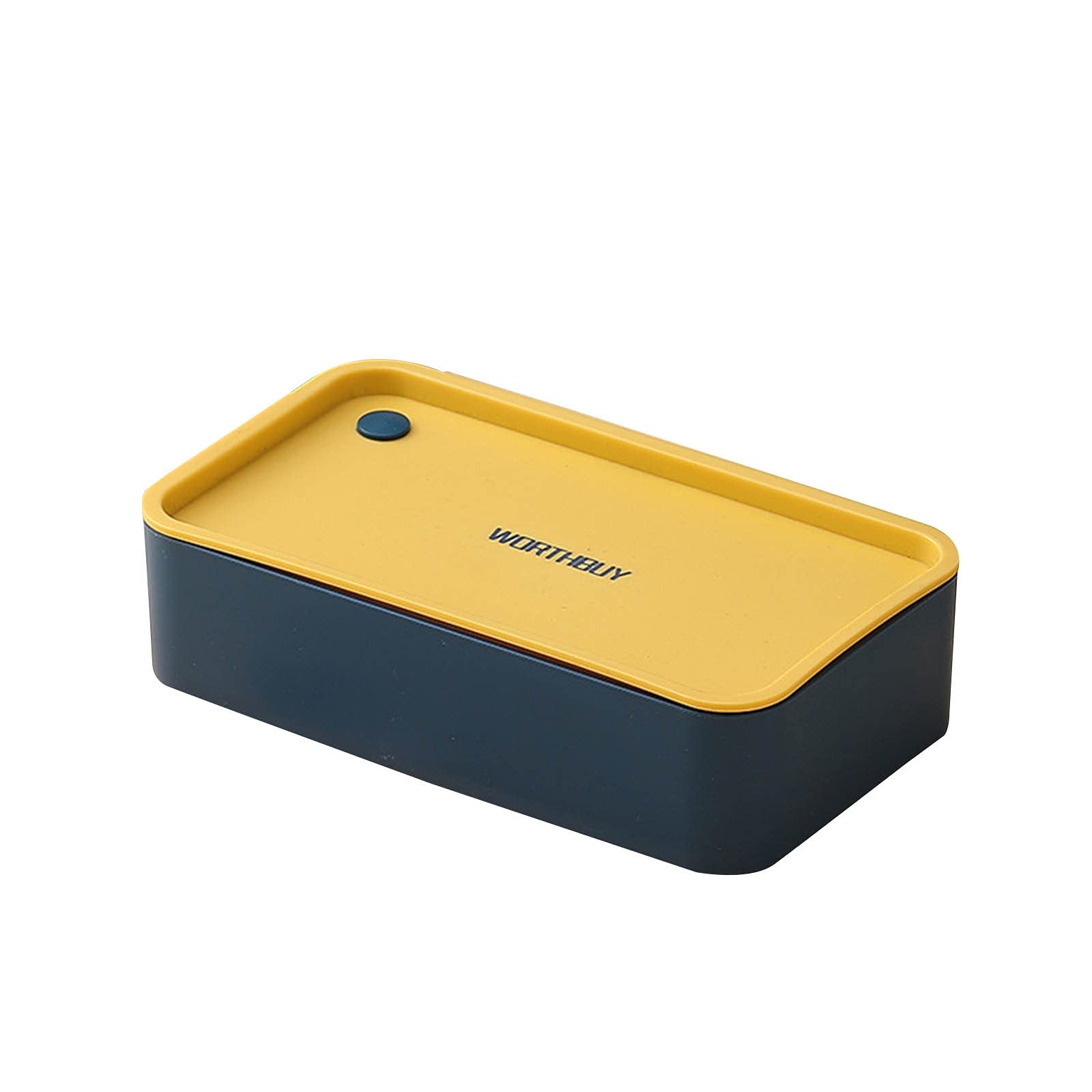 Portable Lunch Box with Dividers - Microwave Safe & Fresh-Keeping Food Container for Office, School, Picnic & Travel | BPA-Free Leakproof Meal Prep Storage
