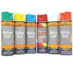Aervoe Green Marking Chalk - Dustless Non-Toxic Chalk for Construction, Surveying & Outdoor Sports | Perfect for Sidewalk Games, Road Marking & Field Layouts