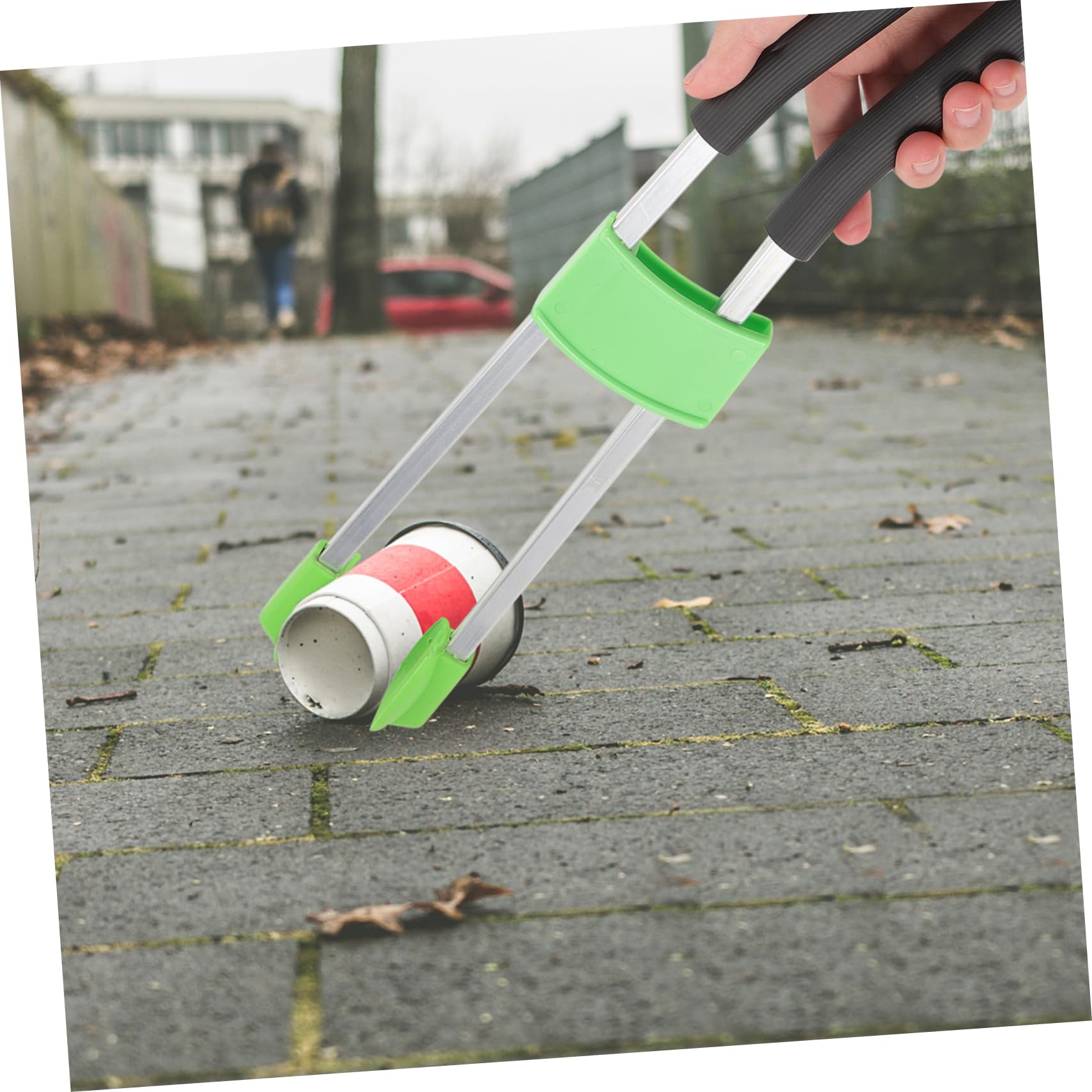 Stainless Steel Trash Grabber with Comfort Grip - 32