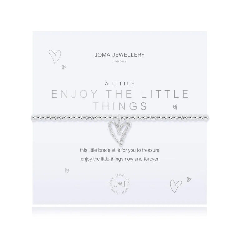 Joma Jewellery Bracelet - Enjoy The Little Things - Elegant & Minimalist Bracelet for Women - Perfect for Everyday Wear, Gifts & Special Occasions