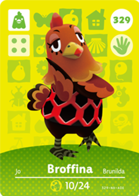 Broffina Animal Crossing Amiibo Card Series 4 - Official Nintendo Collectible Trading Cards for Animal Crossing New Horizons - Perfect for Game Collectors and Fans