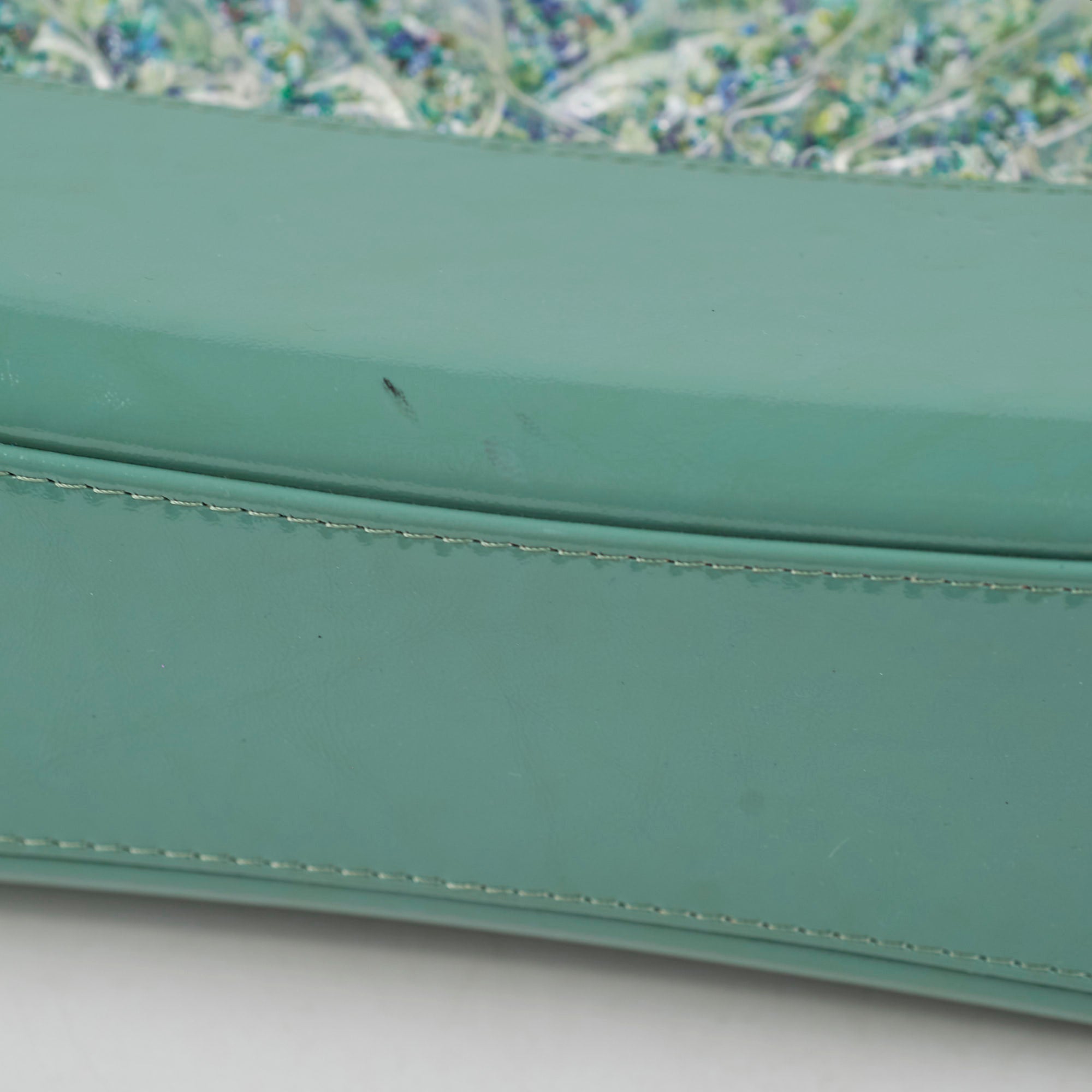 Chanel Medium Gabrielle Green Tweed/PVC Handbag Series 25 - Luxury Designer Shoulder Bag for Women, Perfect for Parties, Work & Everyday Use