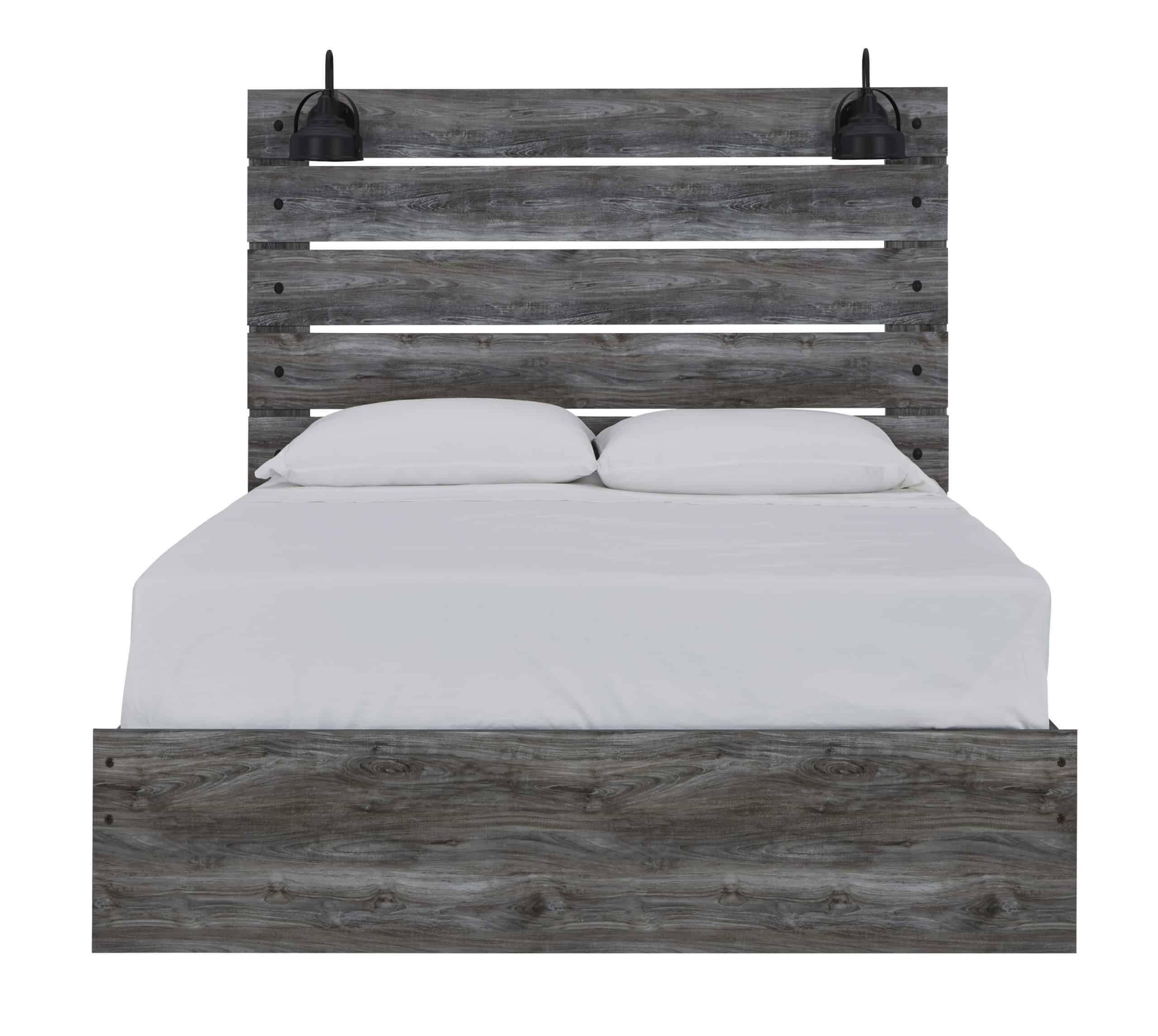Baystorm King Size Bed Frame B221 - 158x156x97 Inches, Sturdy Metal Platform Bed with Noise-Free Design - Perfect for Master Bedroom, Guest Room, or Dormitory