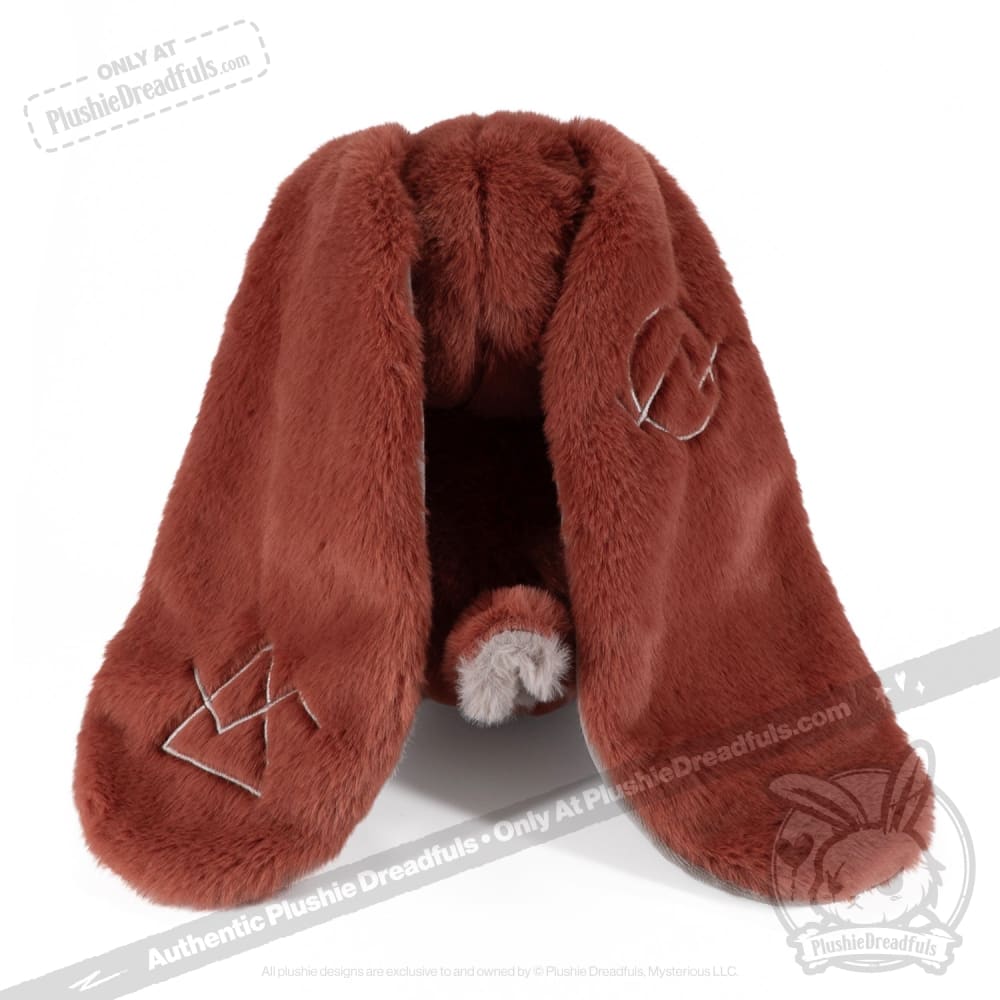 Plushie Dreadfuls Antisocial Personality Disorder Rabbit V2 - Soft Stuffed Animal Toy for Mental Health Awareness, Comfort & Therapy | Perfect Gift for Anxiety Relief, PTSD Support & Emotional Healing