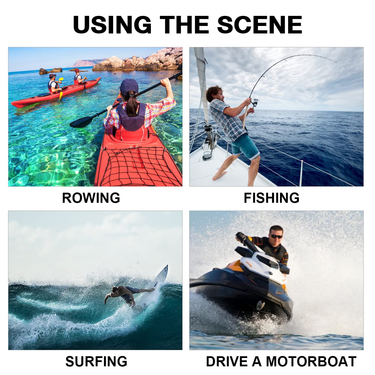 Floating UV400 Sports Sunglasses for Men & Women - Polarized Swim Sunglasses for Surfing, Fishing, Beach & Outdoor Activities | Waterproof Sunglasses for Swimming, Boating & Summer Sports