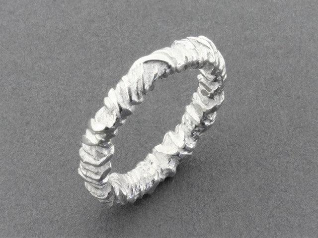 Natural Druzy Stone Silver Ring for Women - Elegant Crystal Jewelry for Everyday Wear, Gift Giving & Special Occasions