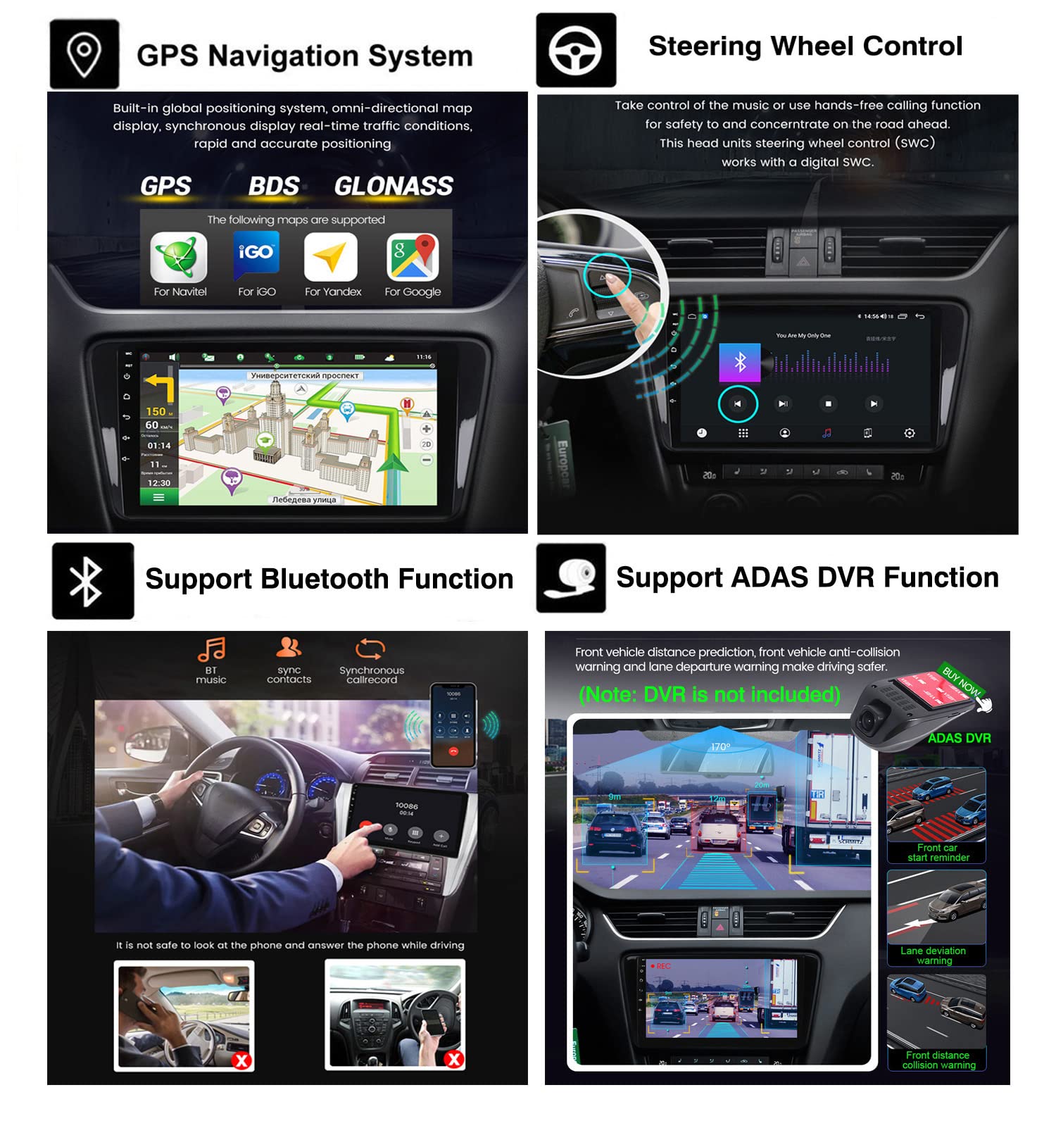 Android 11 Car Stereo for Hyundai Tucson 2004-2009 - 9