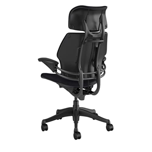 Humanscale Freedom Ergonomic Office Chair with Headrest - Adjustable Arms for Work & Home