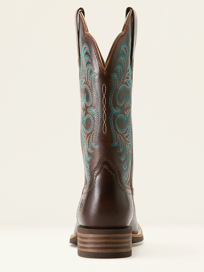 Ariat 10053606 Women's Gillette Western Boots - Arizona Brown Leather Cowgirl Boots for Riding, Country Fashion & Outdoor Activities