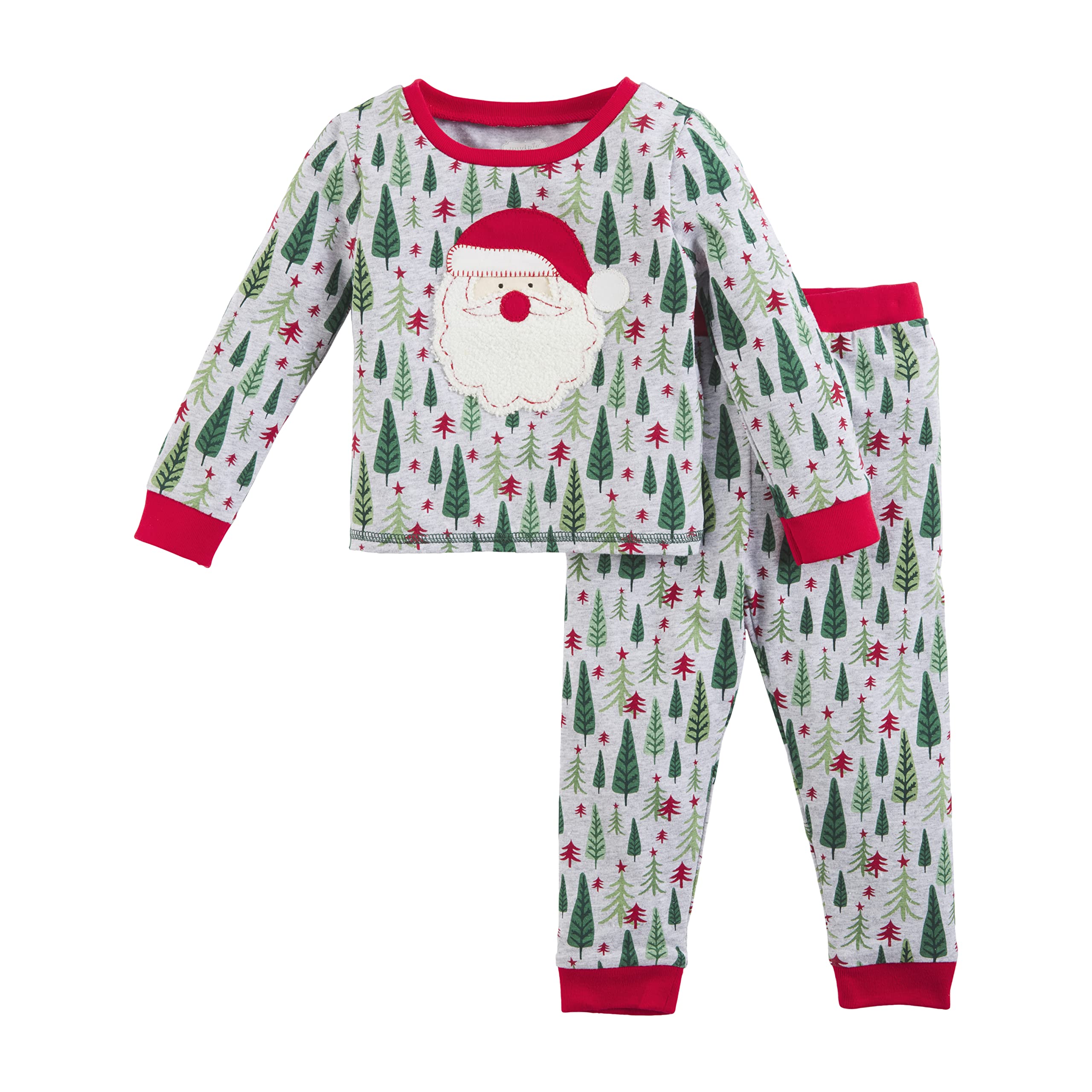 Adorable Mud Pie Baby Boys' Christmas Family Pajama Set - Soft Holiday Matching Pajamas for Toddlers & Kids - Perfect for Christmas Morning Photos & Family Gatherings